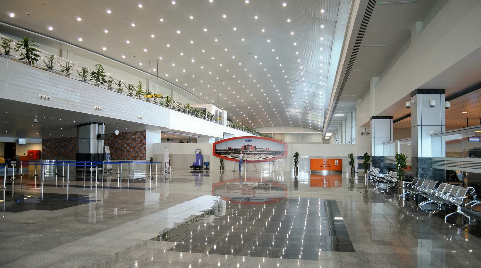 Multan Int. Airport interior